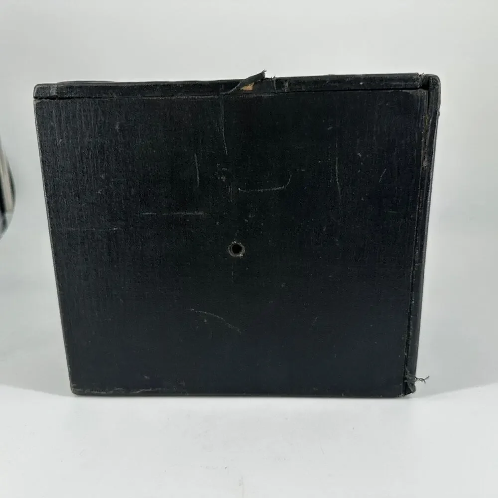 1917 Conley Model 1 Box Camera w/ 8 Glass Plates Vintage Collectible
