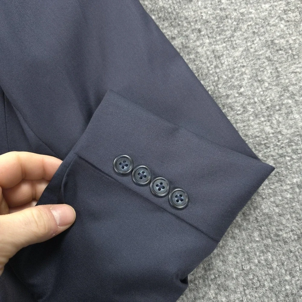 Athletes Custom Tailors Suit Mens 46 32x30 Blue 2 Piece‎ Bespoke NFL Player