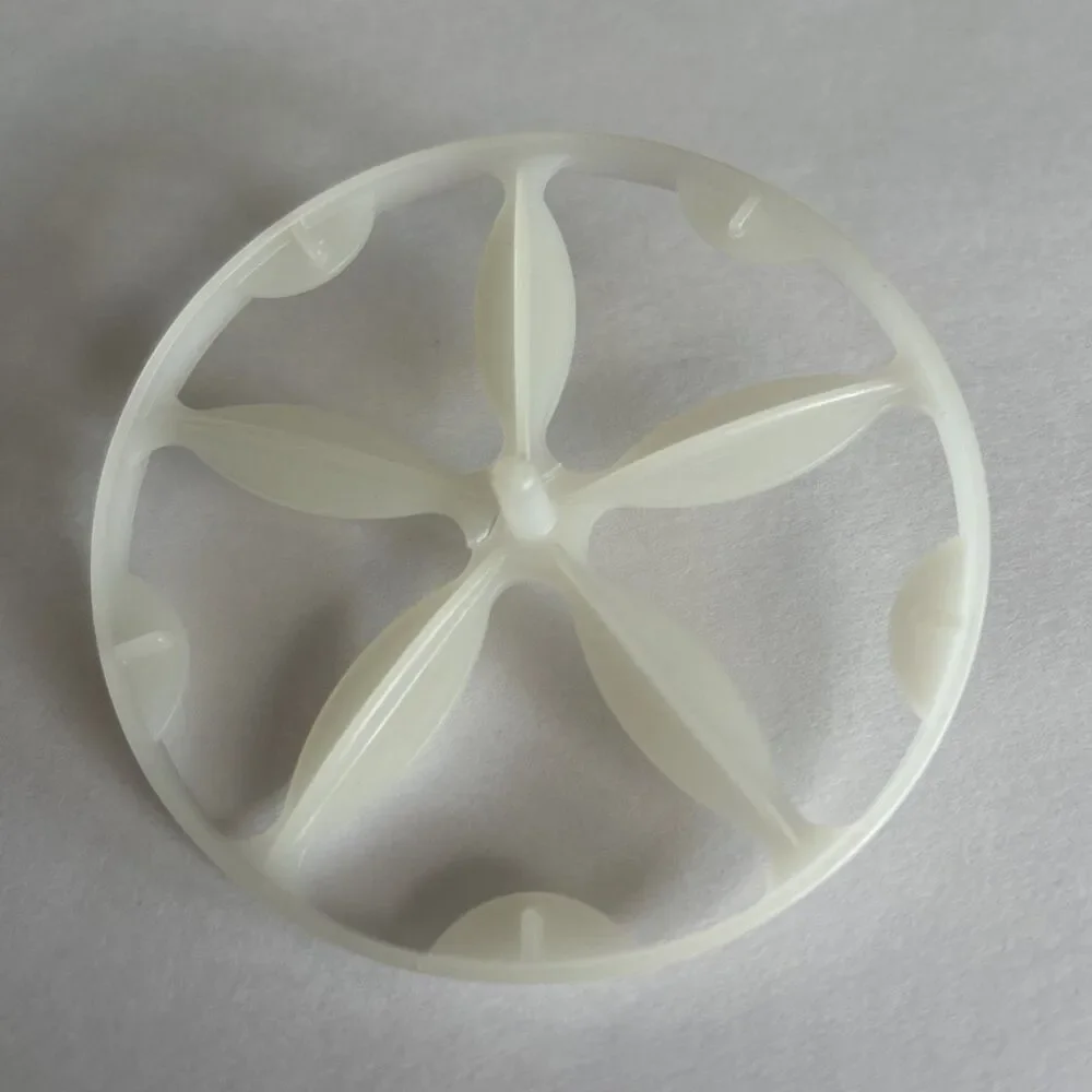 Vintage Tupperware Quick Shake Mixer Shaker Clear Round Mixing Wheel Only 846