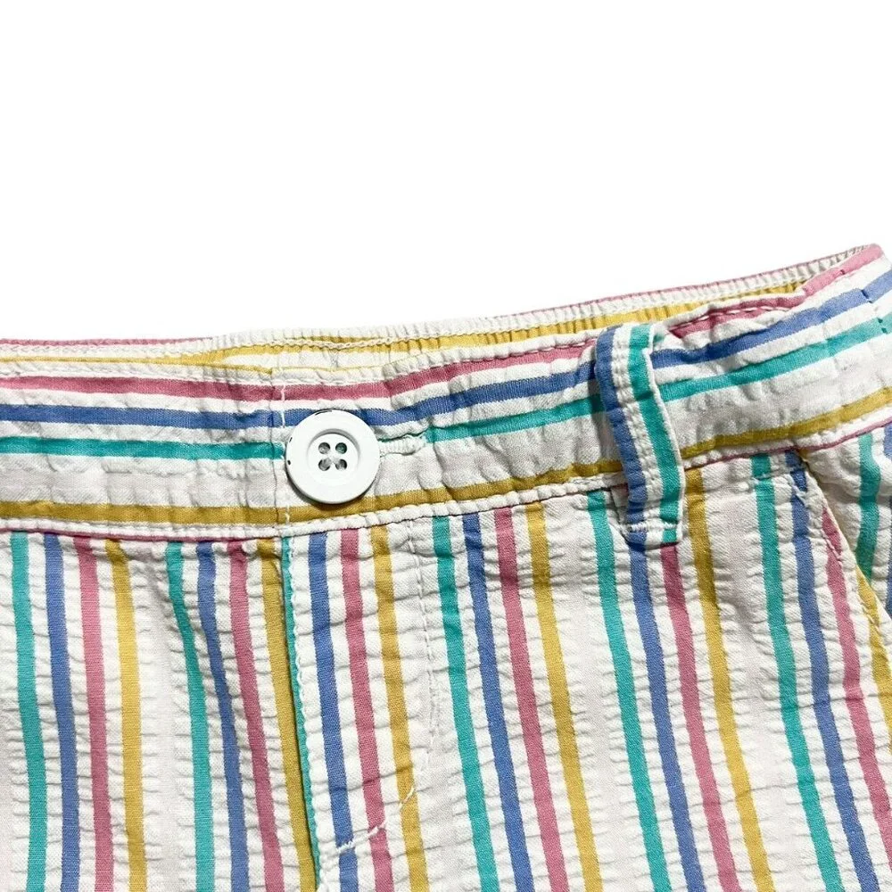Old Navy 2T Colorful Seersucker Shorts