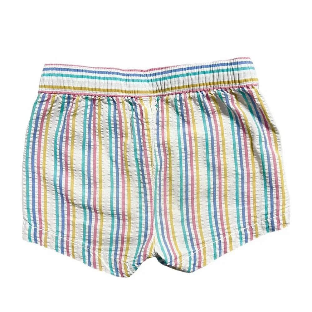 Old Navy 2T Colorful Seersucker Shorts