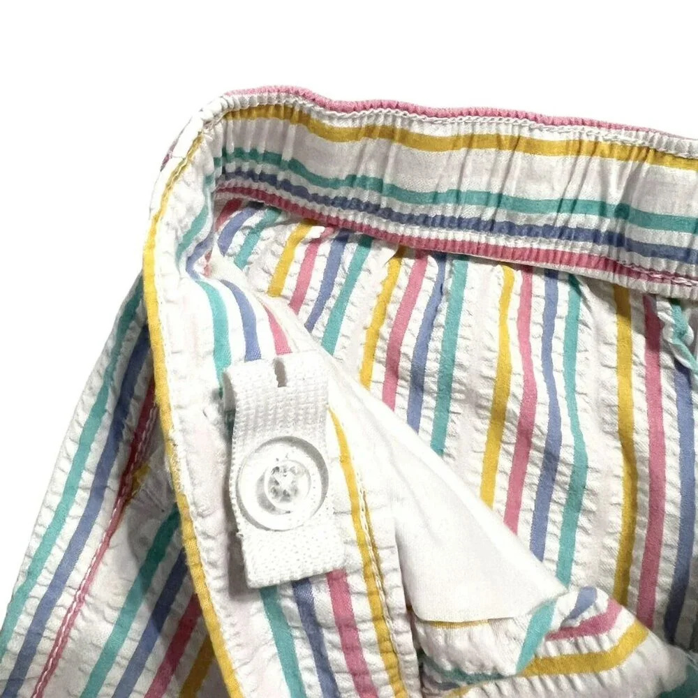Old Navy 2T Colorful Seersucker Shorts
