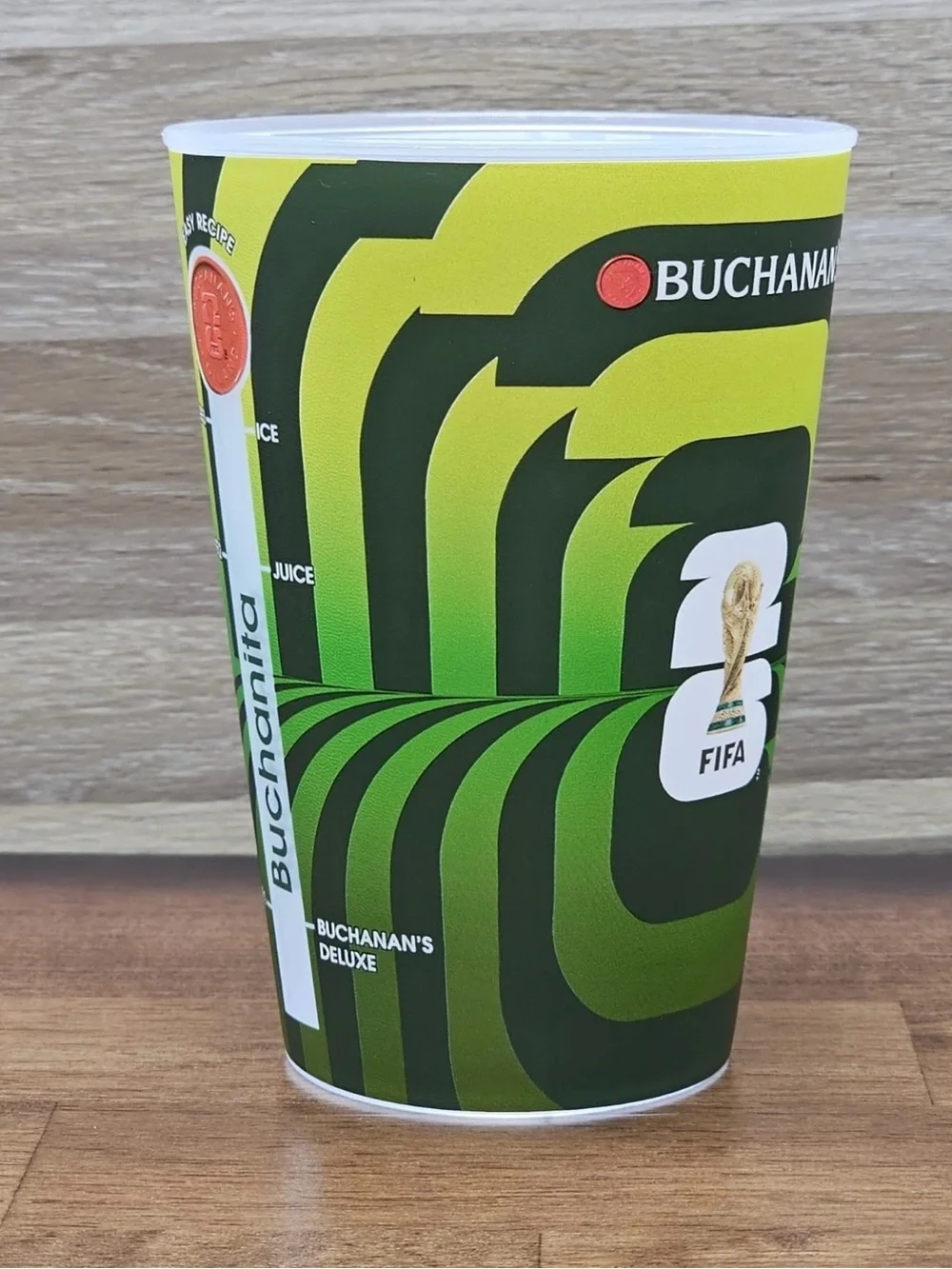 Buchanan’s Official FIFA World Cup 2026 Souvenir Cup Exclusive. Brand New Unused