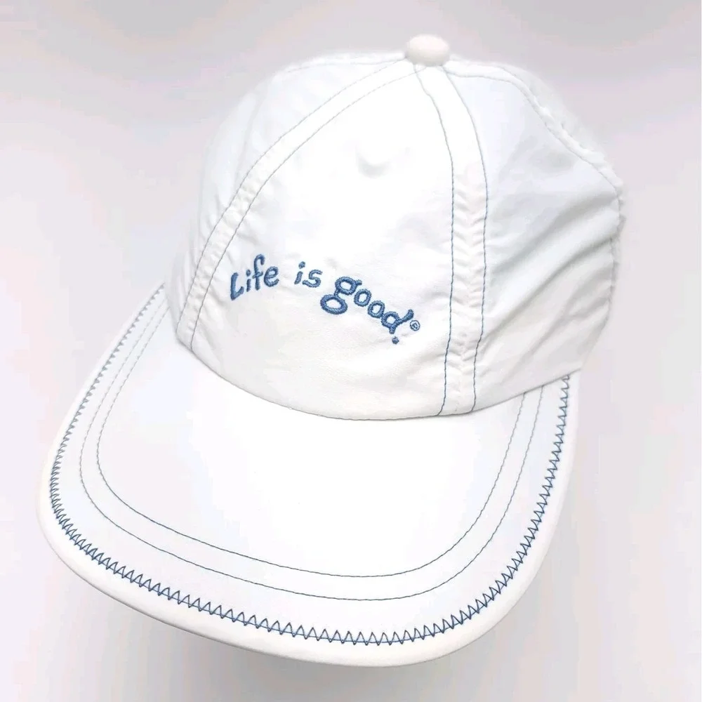 Life Is Good Kid's‎ UV Chill M/L 5-8 Hat Cap Quick Dry Nylon