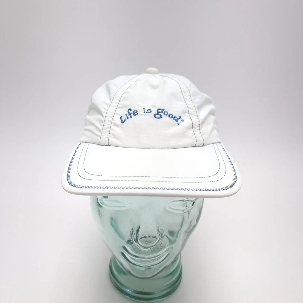 Life Is Good Kid's‎ UV Chill M/L 5-8 Hat Cap Quick Dry Nylon