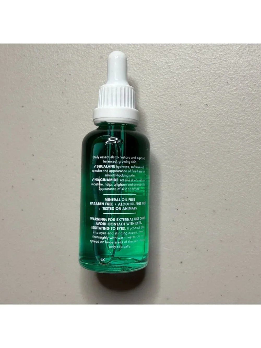 Global Beauty Care Hydrating Double Serum 2 Pack Squalane Niacinamide Face Serum