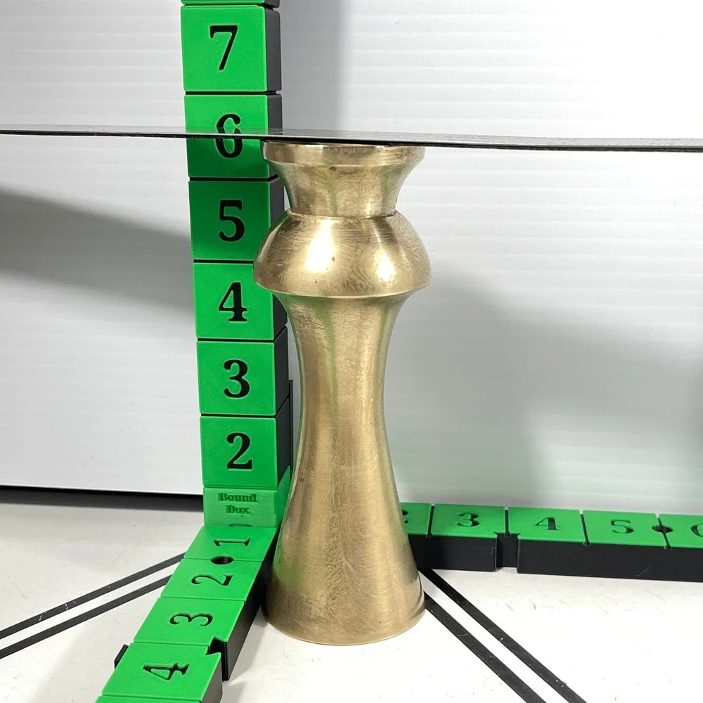 Vintage Solid Brass‎ Bud Vase Flared Rim Pedestal Base Gold Tone 5.5 Inch