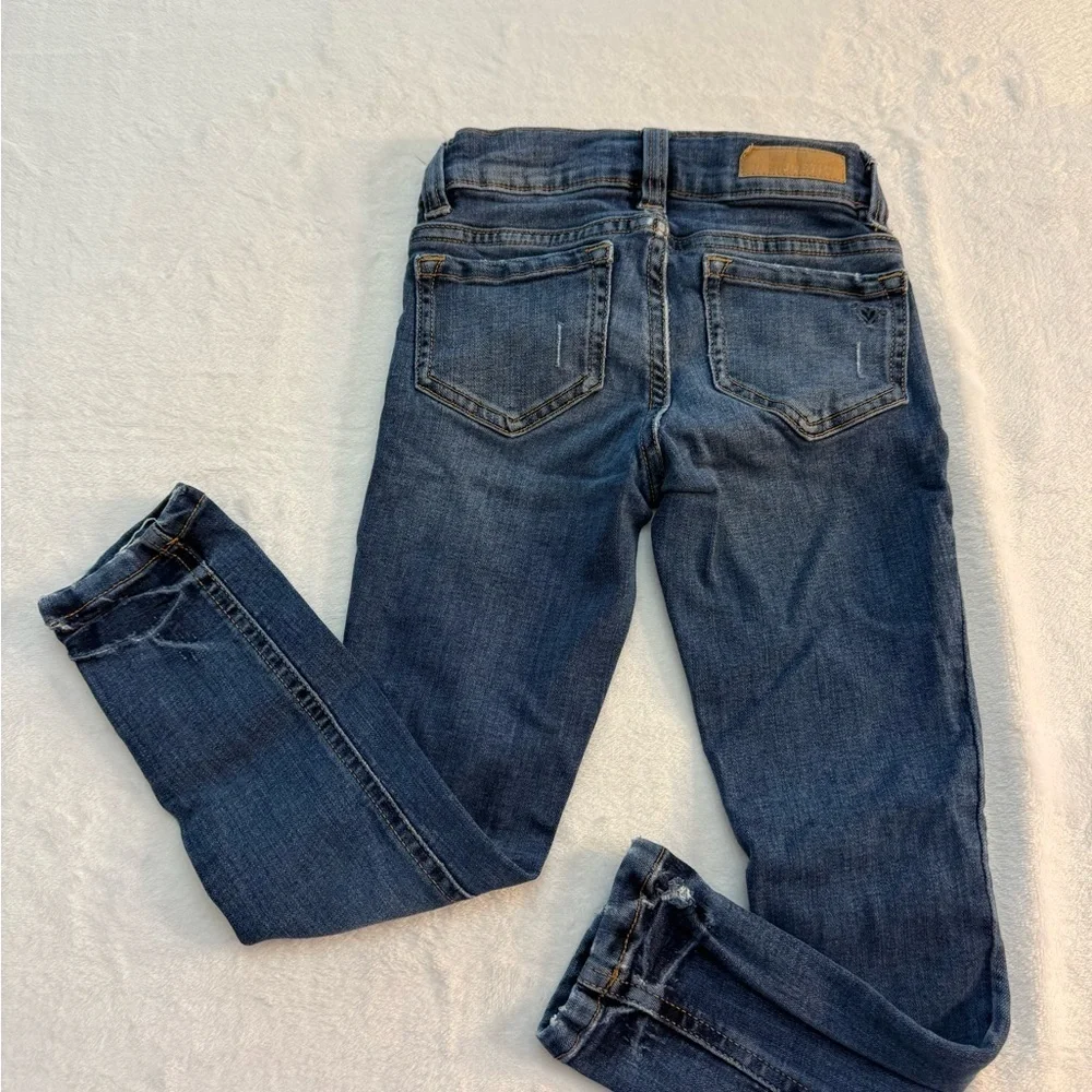 Justice Distressed Girls Jeggings Size 6