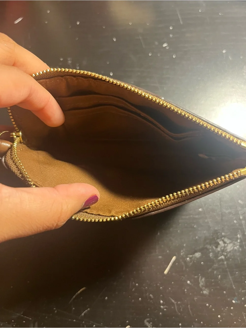 Coach  Signature Wristlet Wallet