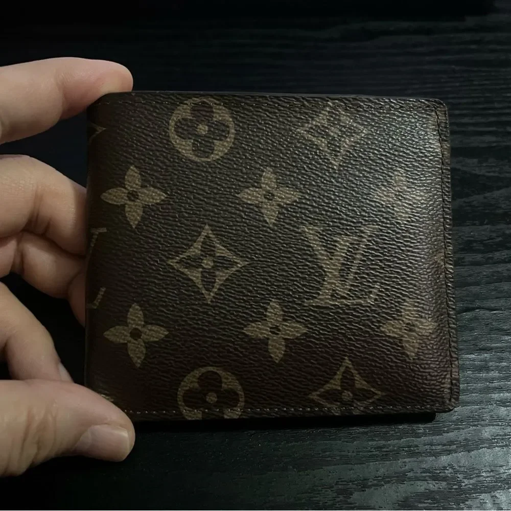 Brown Monogram Wallet / Card Holder for
