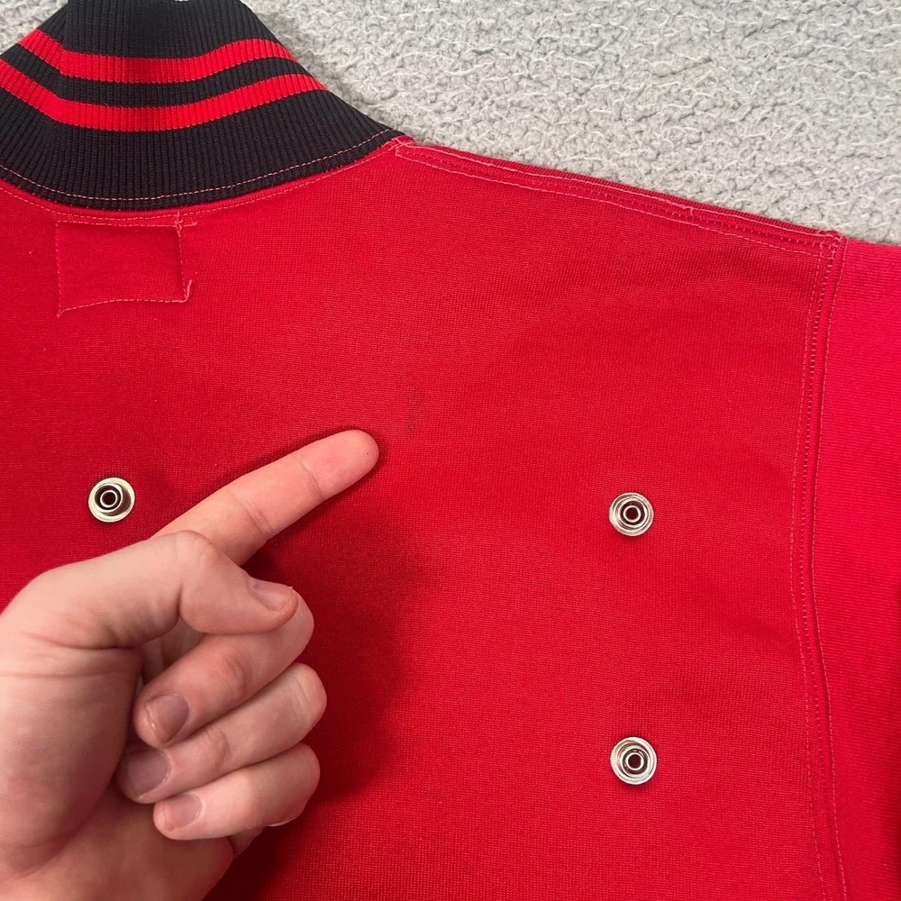 True Vintage 60s Champion University Varsity Jacket Mens M Red College‎ USA