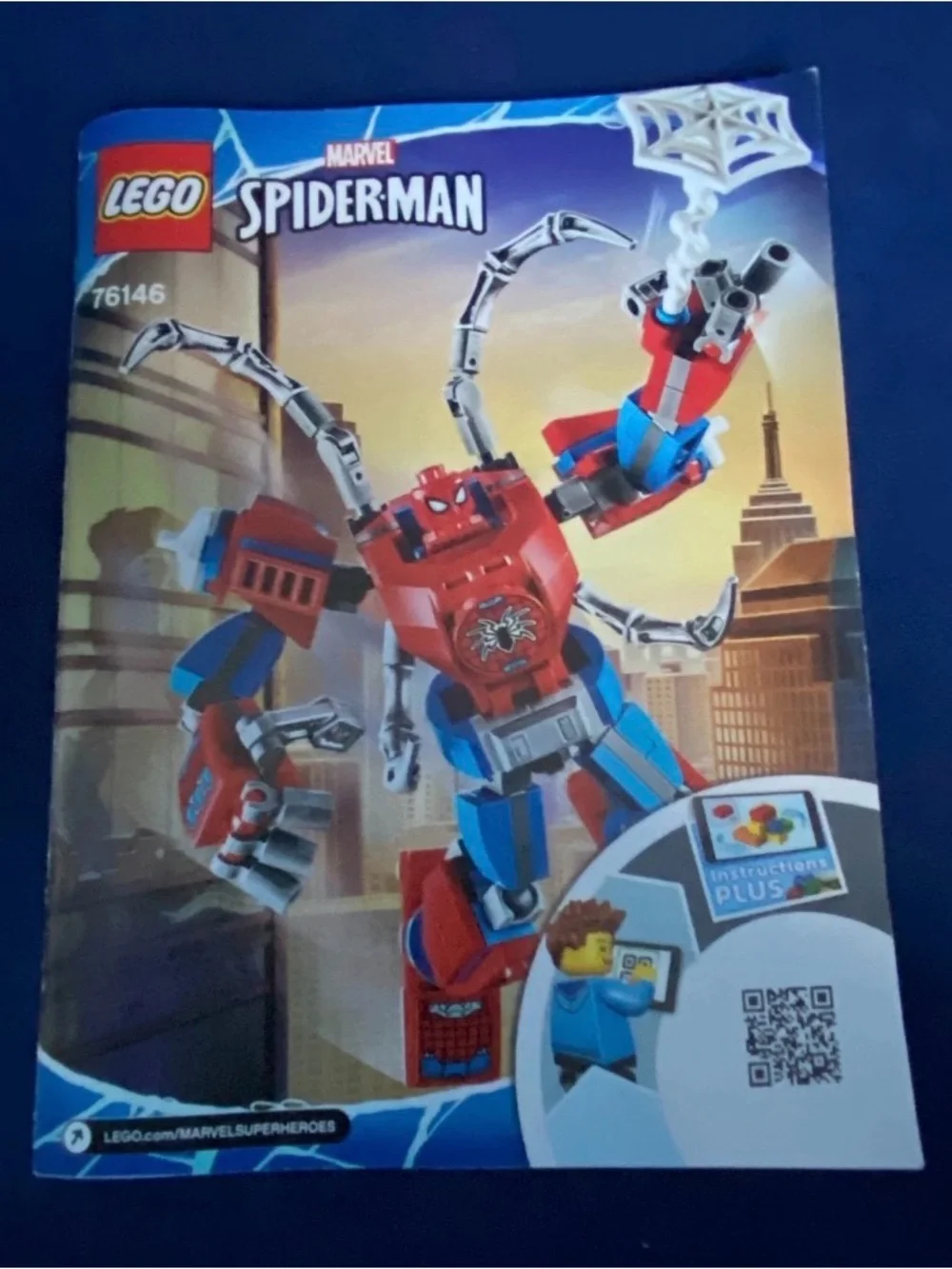 LEGO Marvel Super Heroes: Spider-Man Mech (76146) - 100% Complete with Manual