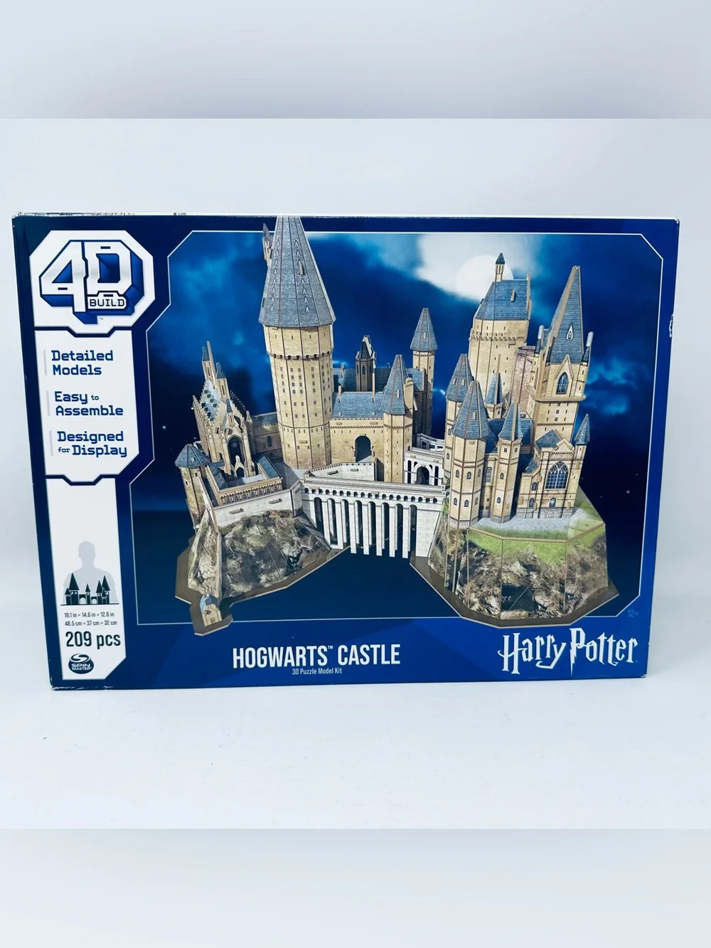 4D Build Harry Potter Hogwarts Castle 3D Puzzle Model Kit 209 Pieces Sealed