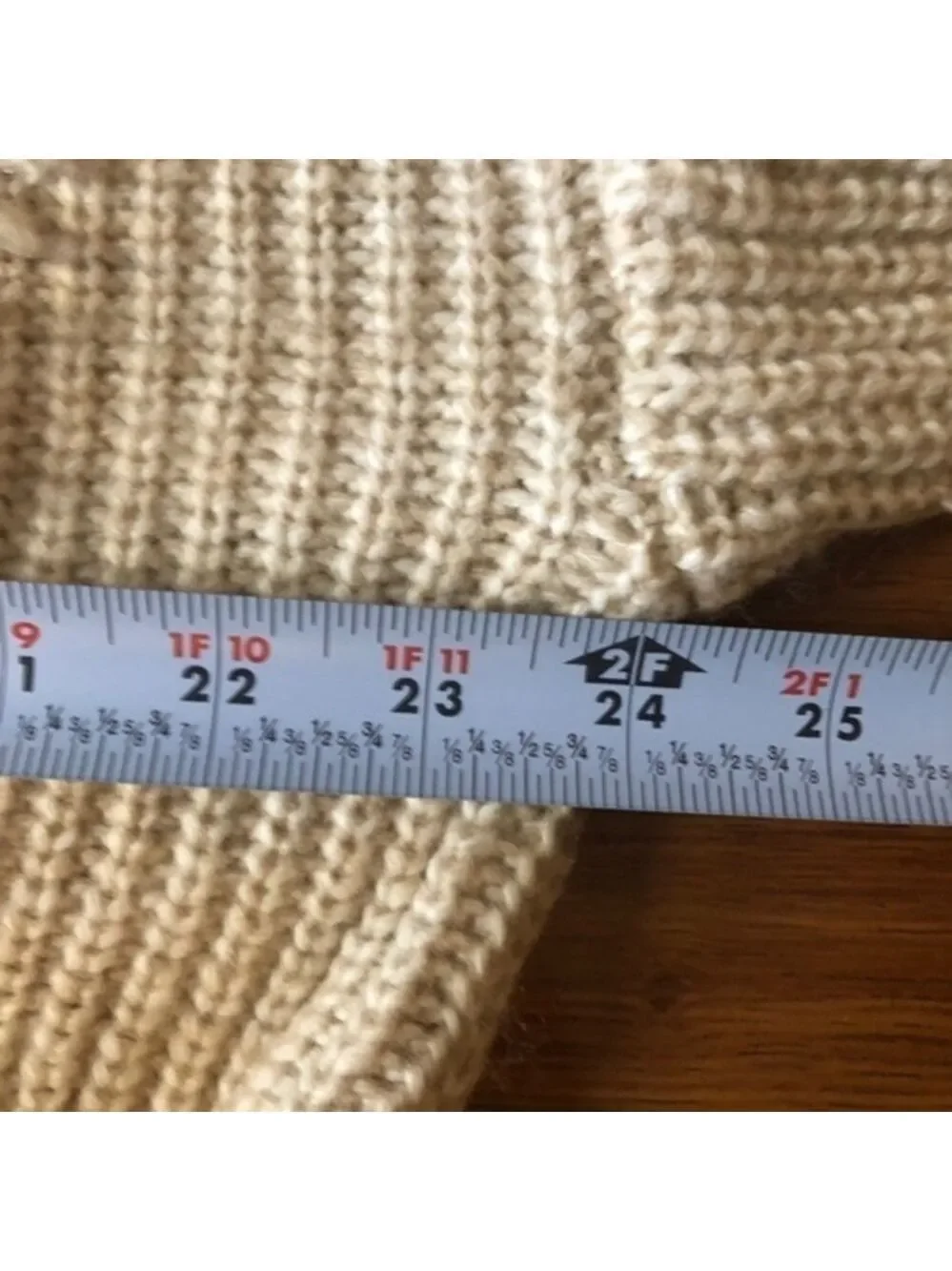 DESIGN 365 Cable-Knit Dropped-Shoulder Sweater w/Fringe Trim
