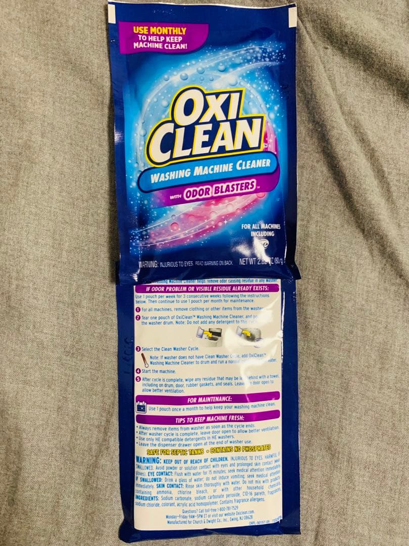 Oxi Clean Washing Machine Cleaner