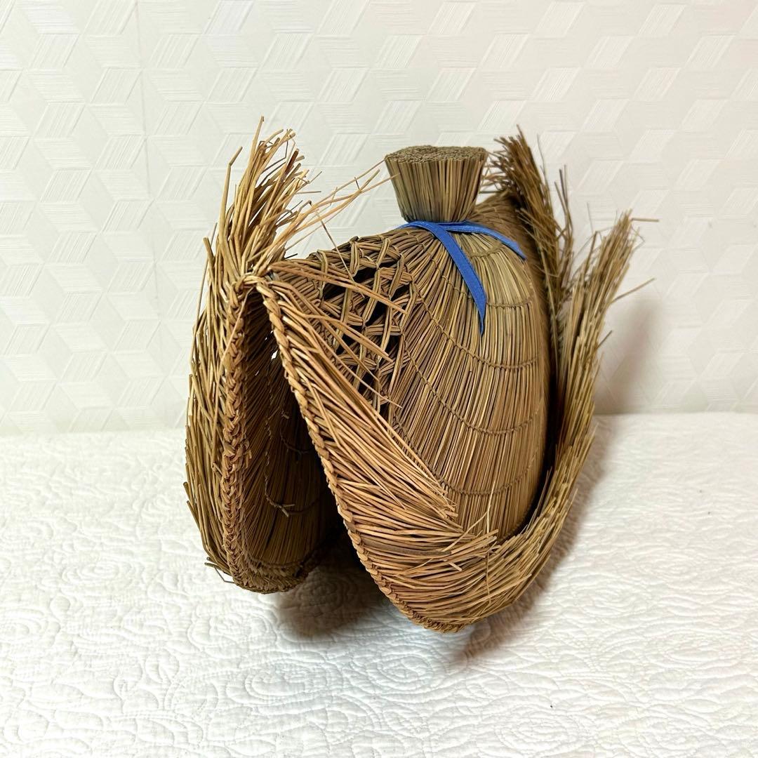 【Bargain Item!】Traditional Straw Fan-Shaped Hat for Japanese Dance