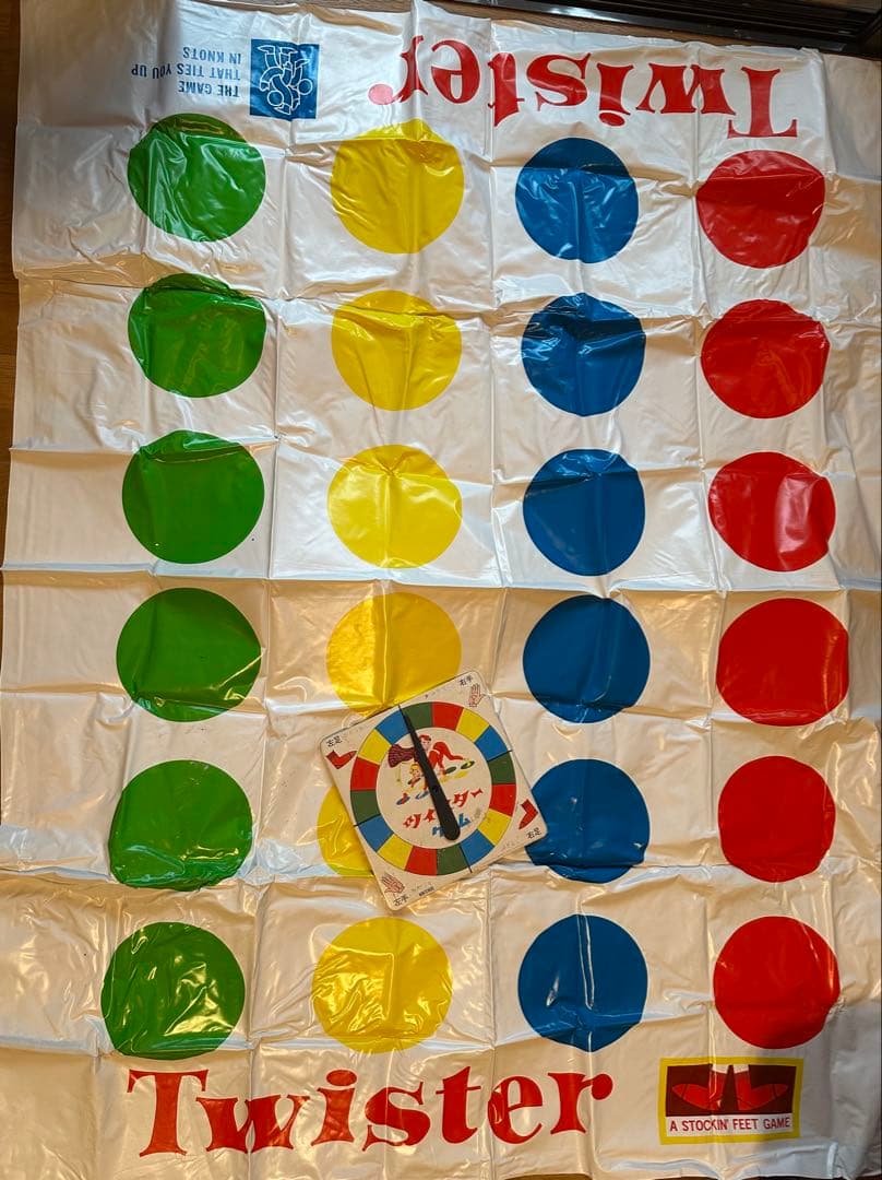 Twister Game, Showa Retro, Antique, 1960s